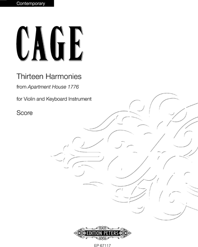 Thirteen Harmonies (from APARTMENT HOUSE 1776) — 约翰·凯奇