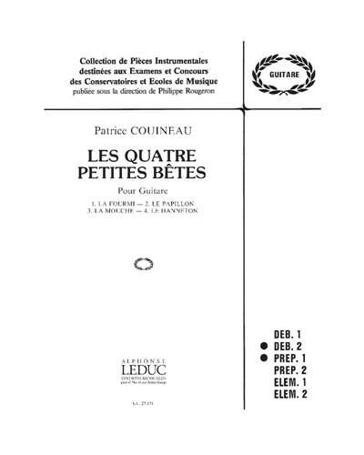 Les quatre petites bêtes — Patrice Couineau