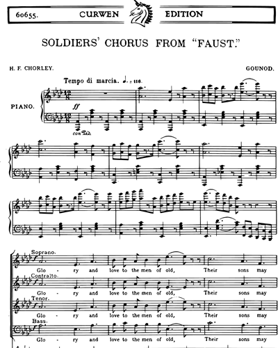 Soldiers' Chorus (from 'Faust') — 古诺