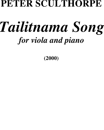 Tailitnama Song — 彼得·斯克尔索普