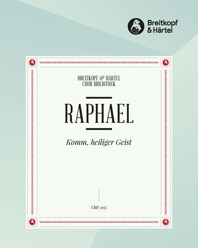 Komm, heiliger Geist, erfülle die Herzen — Günter Raphael