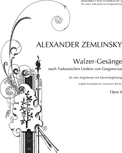 Waltz Songs, op. 6 — 策姆林斯基