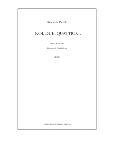 Noi, Due, Quattro — Riccardo Panfili