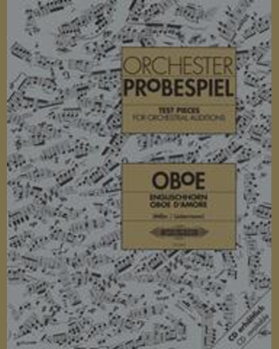 Test Pieces for Orchestral Auditions: Oboe, Cor Anglais, Oboe d'amore — 合集