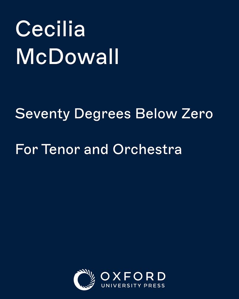 Seventy Degrees Below Zero — Cecilia McDowall