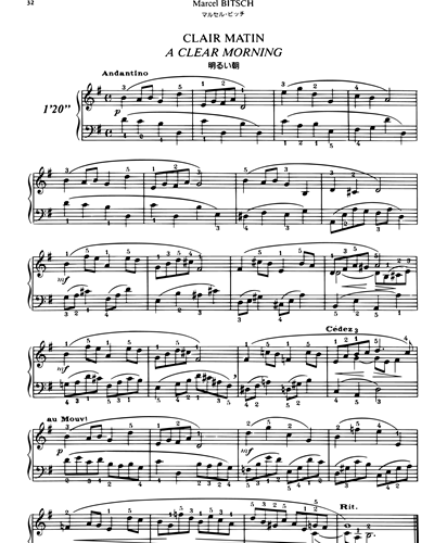 A Clear Morning — Marcel Bitsch