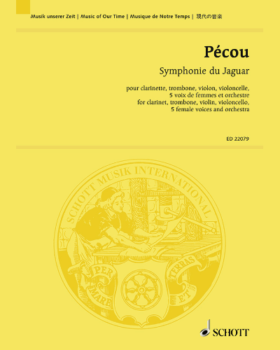 Symphonie du Jaguar — Thierry Pécou