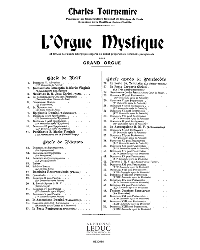 Dominica XXI post Pentecosten, op. 57 — Charles Tournemire