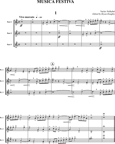 Musica Festiva — Václav Nelhýbel