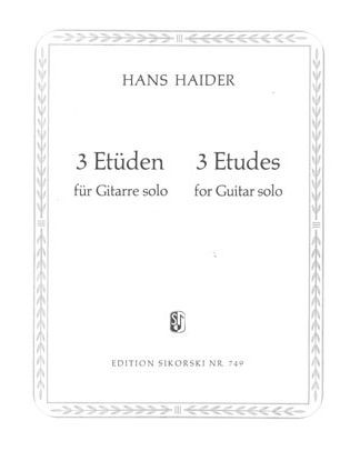 Three Etudes — Hans Haider