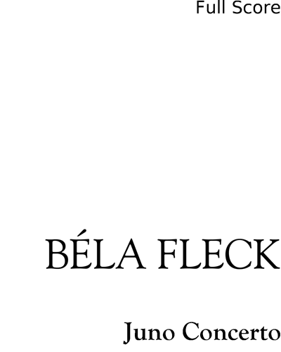 Juno Concerto — Béla Fleck