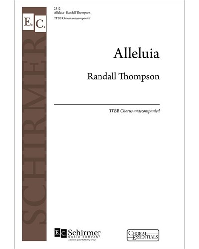 Alleluia — Randall Thompson