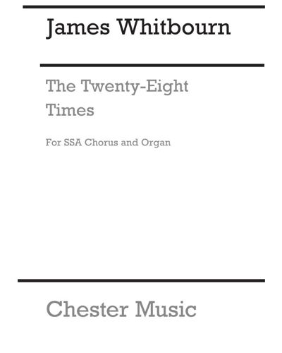 The Twenty-Eight Times — James Whitbourn