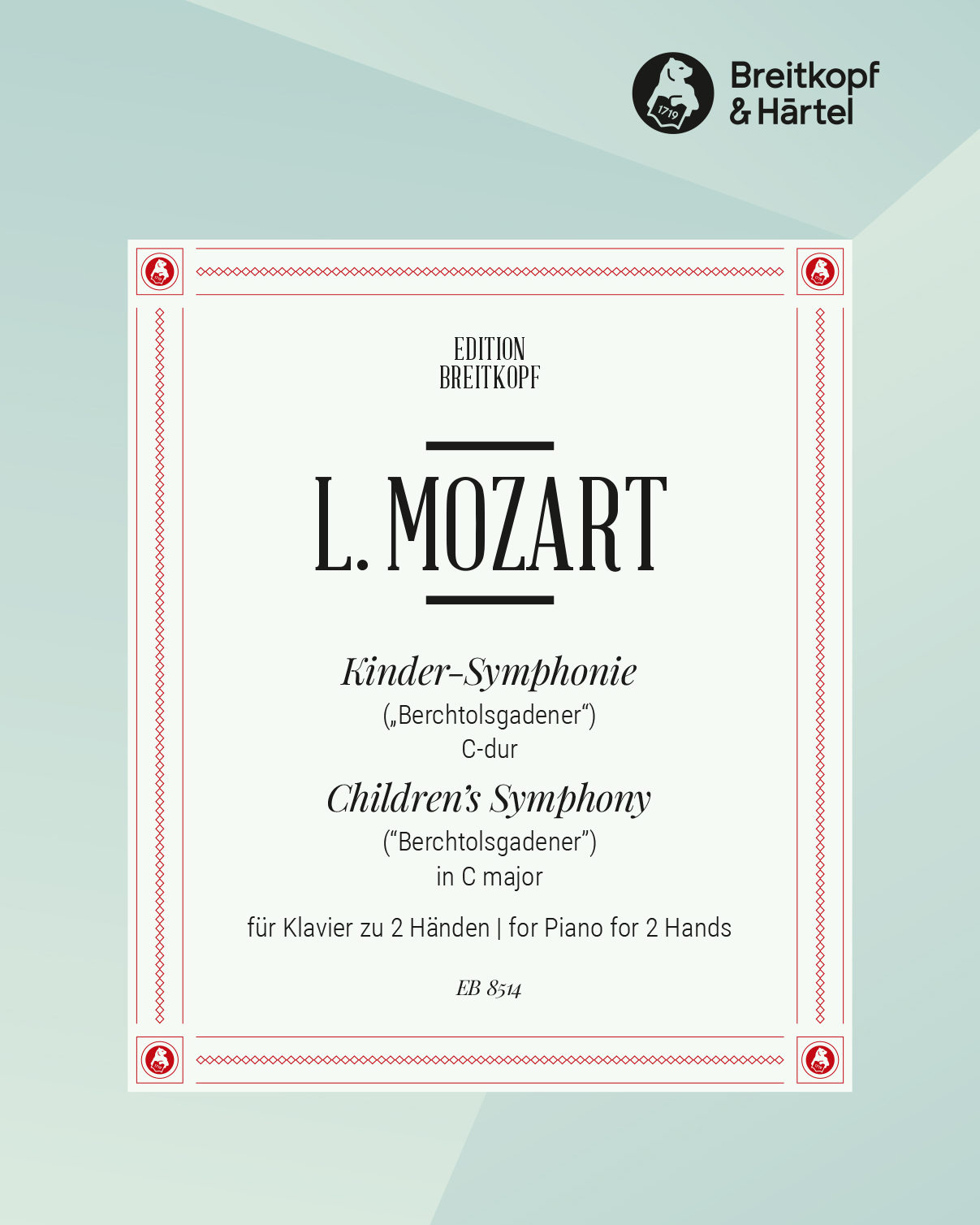 Kinder-Symphonie in C major — 利奥波德·莫扎特