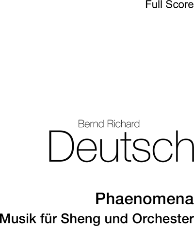 Phaenomena — Bernd Richard Deutsch