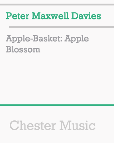 Apple-Basket: Apple Blossom — 马克斯韦尔·戴维斯