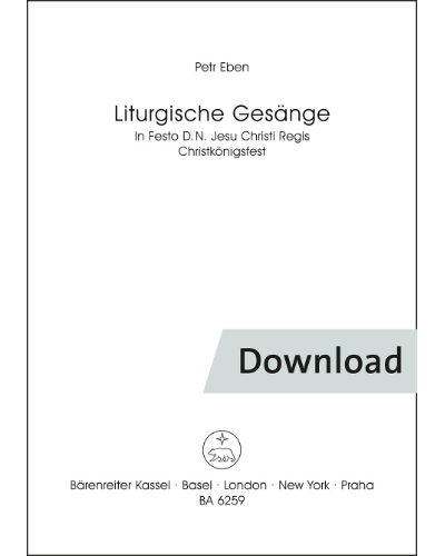 Liturgische Gesänge — Petr Eben