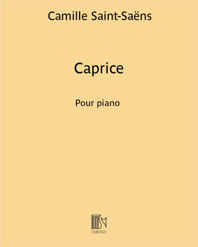 Caprice (on the Ballet Airs from 'Alceste') — Camille Saint-Saëns