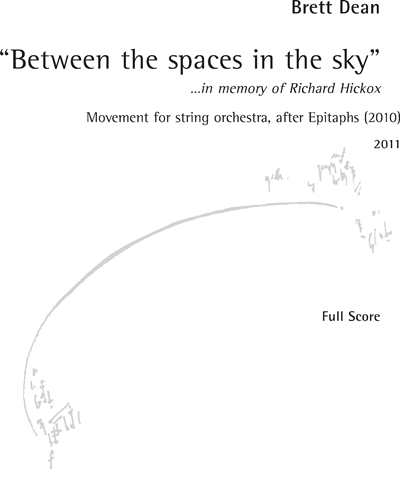 Between the spaces in the sky — 布雷特·迪恩