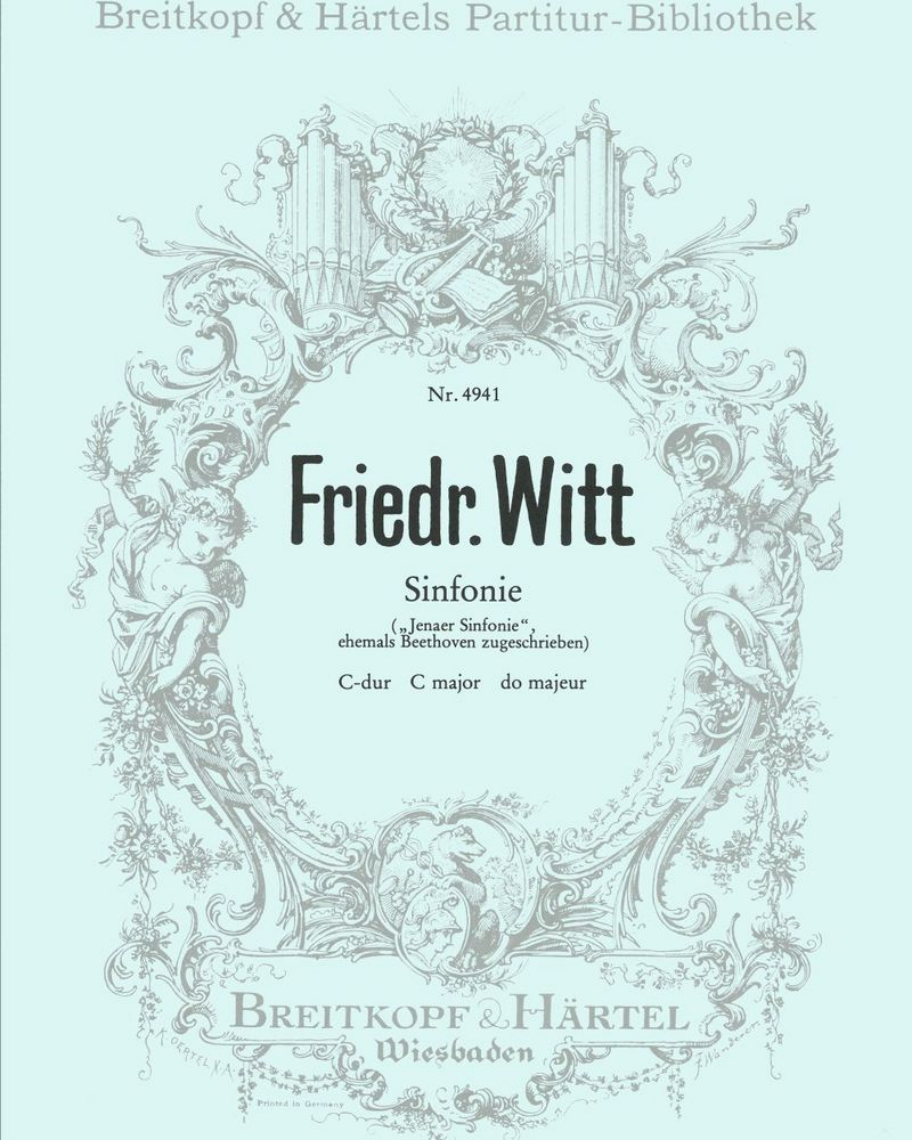 Sinfonie C-dur (Jenaer) — Friedrich Witt