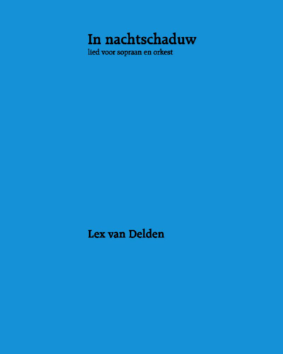 In Nachtschaduw — Lex van Delden