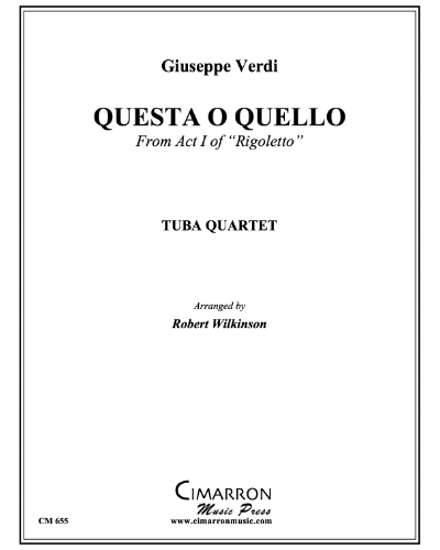Questa o Quello (from 'Rigoletto') — 威尔第