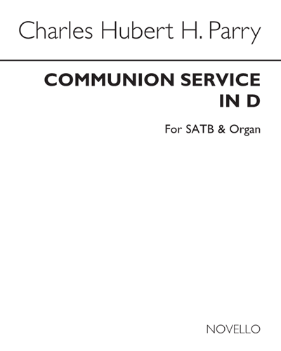 Communion Service in D — 休伯特·帕里