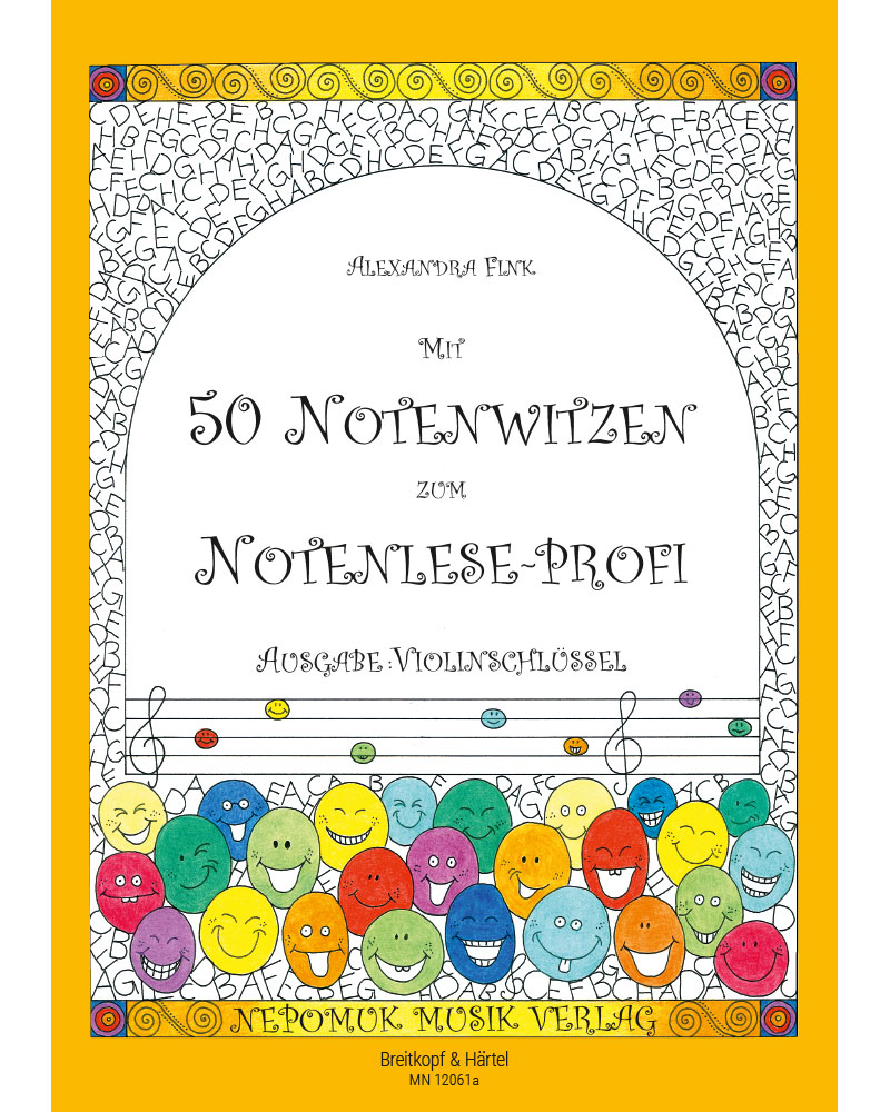 Mit 50 Notenwitzen zum Notenleseprofi, Violinschlüssel — Alexandra Fink
