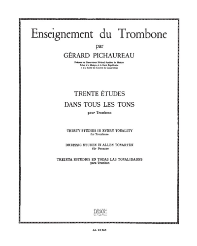 Thirty Études in All Keys — Gérard Pichaureau