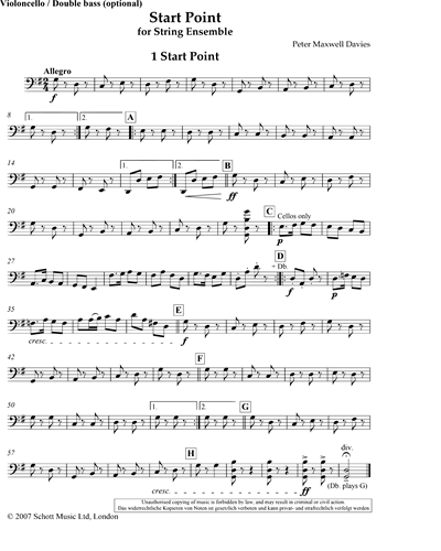 Start Point — 马克斯韦尔·戴维斯