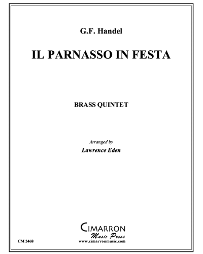 Il Parnasso in Festa — 亨德尔