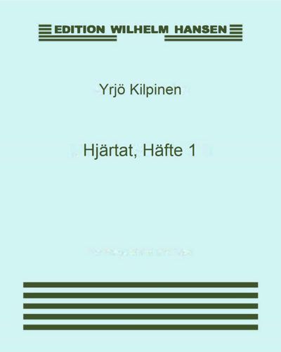 Hjärtat, Häfte 1 — Yrjö Kilpinen