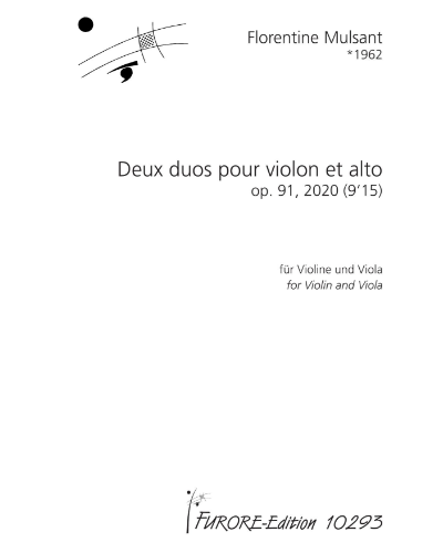 Two Duos, op. 91 — Florentine Mulsant