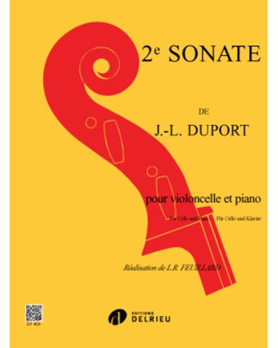 Sonata for Cello and Piano No. 2 — Jean-Louis Duport