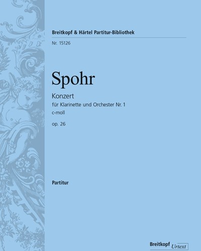 Clarinet Concerto in C minor, op. 26 No. 1 — 施波尔