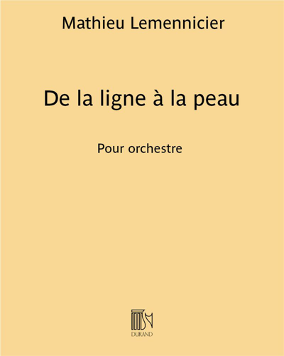 De la ligne à la peau — Mathieu Lemennicier