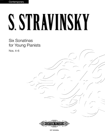Sonatinas for Young Pianists (6): Volume 2 — Soulima Stravinsky
