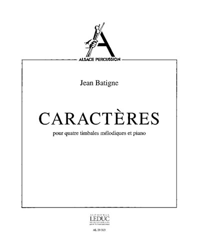 Caractères — Jean Batigne