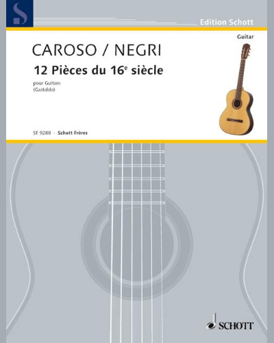 12 Pieces for the Lute — Fabritio Caroso