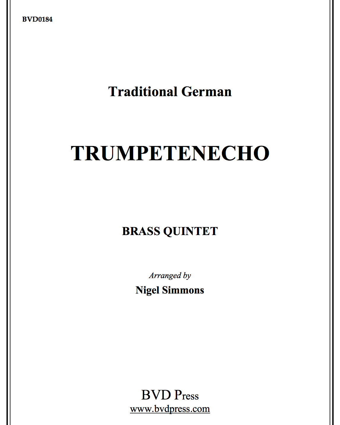 Trumpetenecho — 德国传统