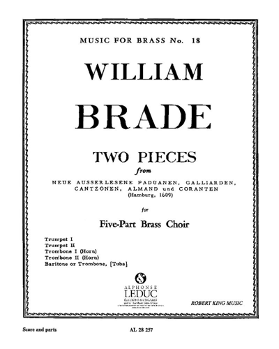 Two Pieces — William Brade
