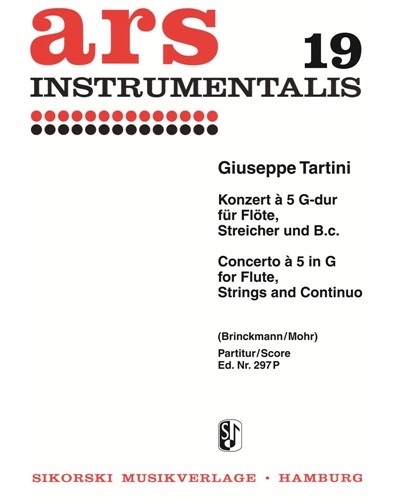 Concerto à 5 in G major — Giuseppe Tartini