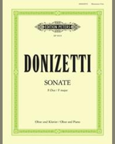 Oboe Sonata in F (Concertino) — 多尼采蒂