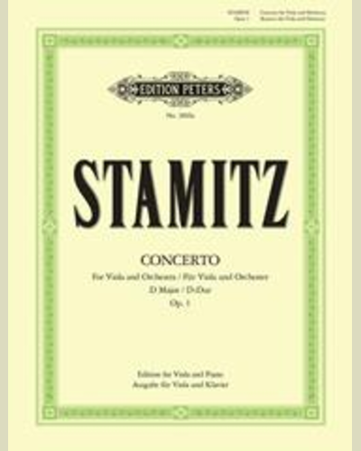 Concerto in D Op.1 — 卡尔·斯塔米茨