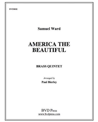 America the Beautiful — Samuel Augustus Ward