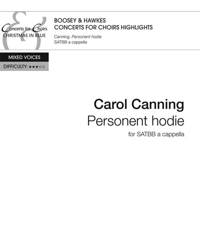Personent Hodie — Carol Canning
