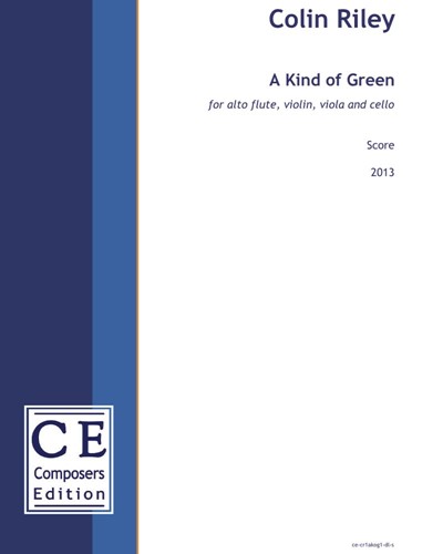 A Kind of Green — Colin Riley