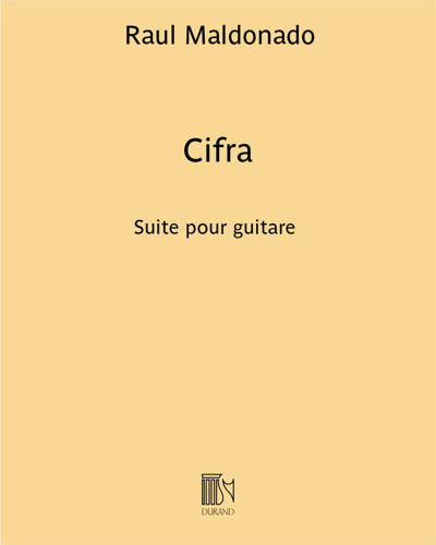 Cifra (extrait n. 4 de "Pampa") — Raul Maldonado