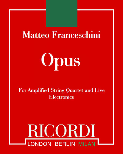 Opus — Matteo Franceschini
