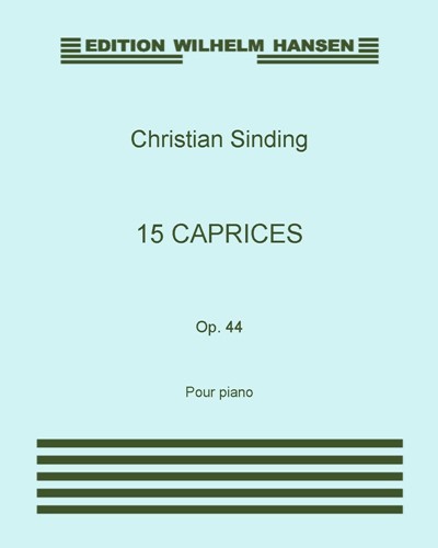 Fifteen Caprices, op. 44 — 克里斯蒂安·辛丁